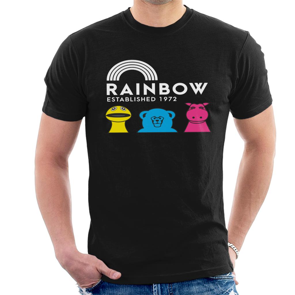 Rainbow Established 1972 Men's T-Shirt-ALL + EVERY