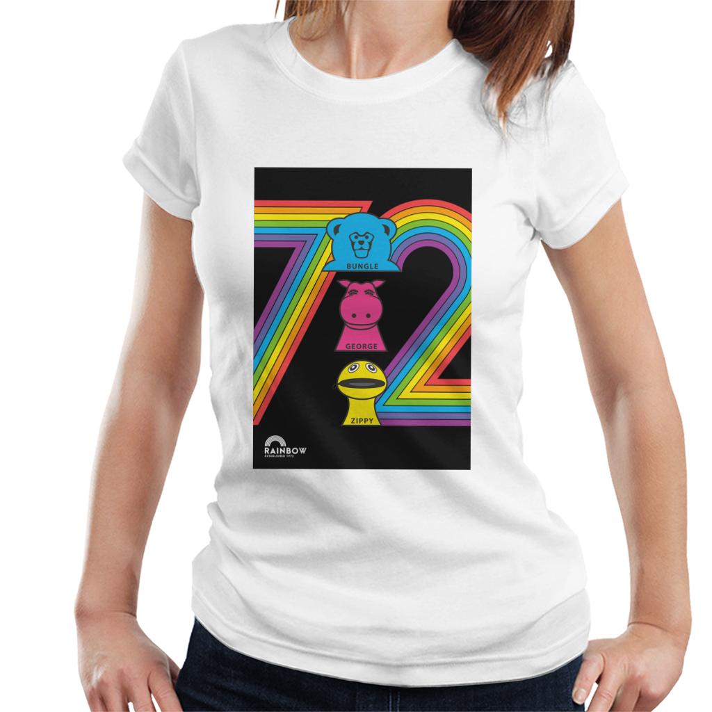 Rainbow 1972 Bungle George And Zippy Women's T-Shirt-ALL + EVERY