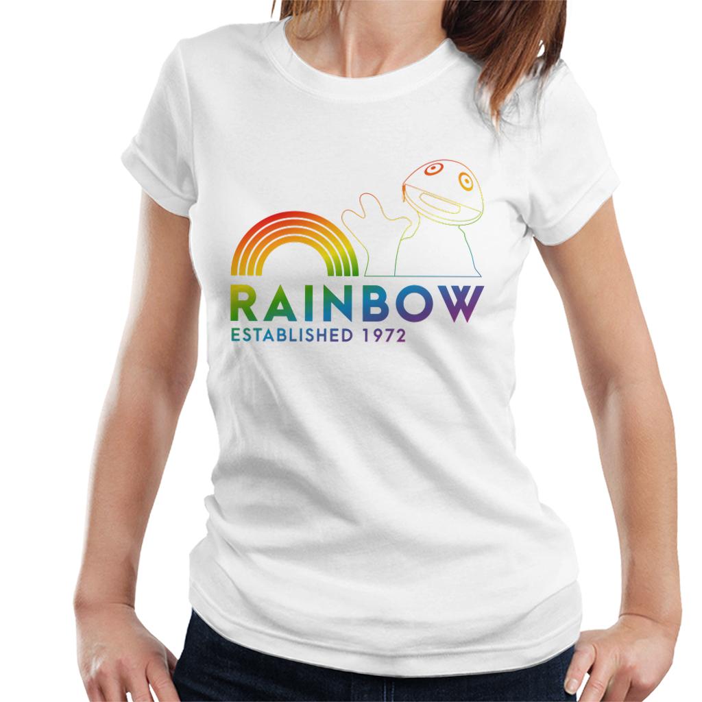 Rainbow 1972 Zippy Women's T-Shirt-ALL + EVERY