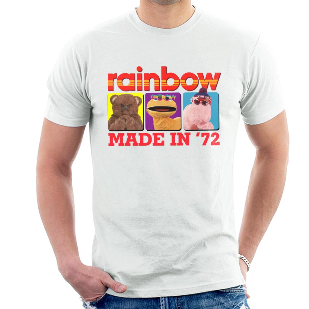 Rainbow Made In 1972 Men's T-Shirt-ALL + EVERY