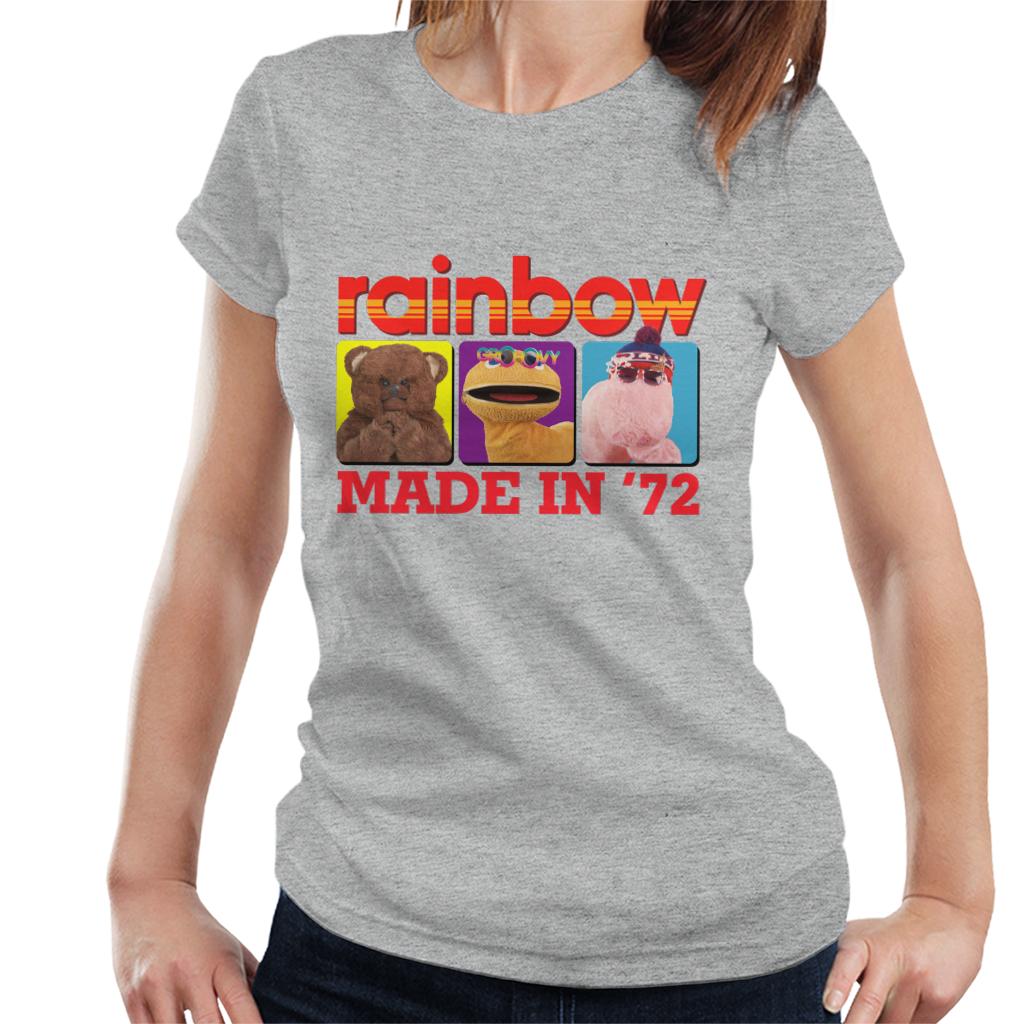 Rainbow Made In 1972 Women's T-Shirt-ALL + EVERY