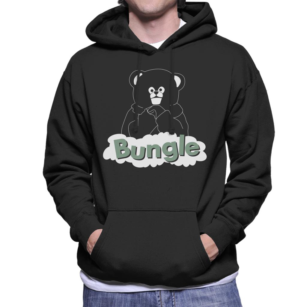 Rainbow 1972 Bungle The Bear Men's Hooded Sweatshirt-ALL + EVERY