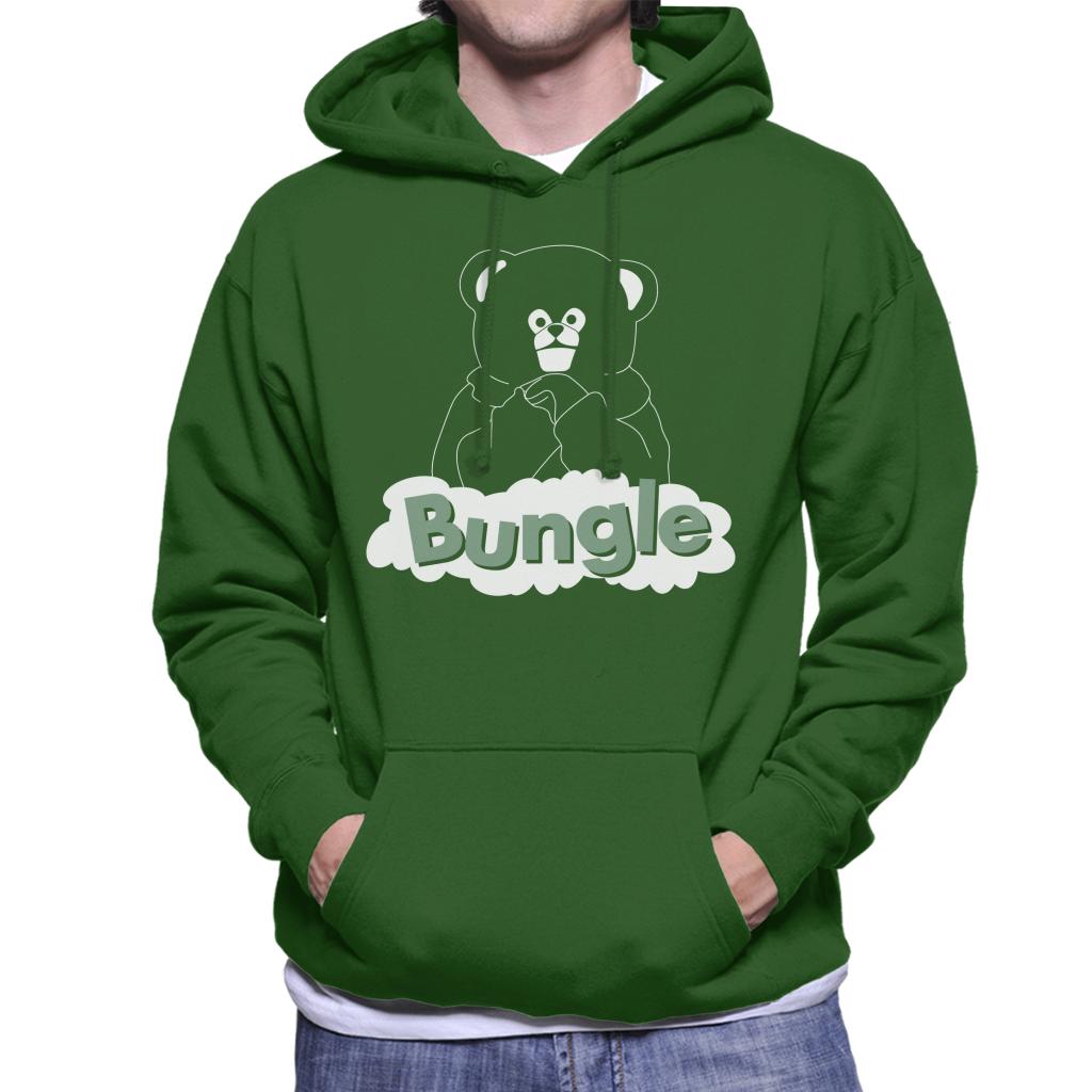 Rainbow 1972 Bungle The Bear Men's Hooded Sweatshirt-ALL + EVERY