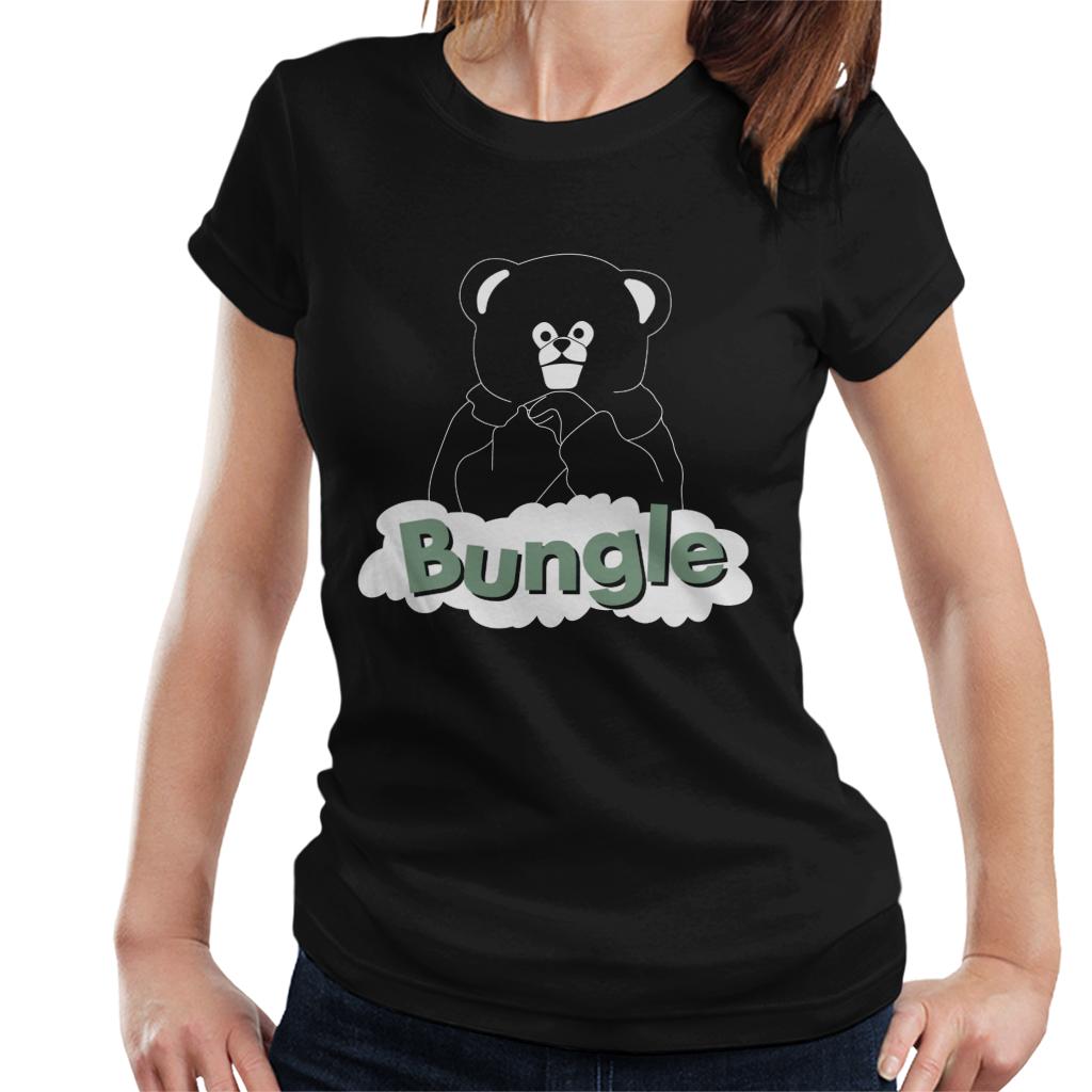 Rainbow 1972 Bungle The Bear Women's T-Shirt-ALL + EVERY