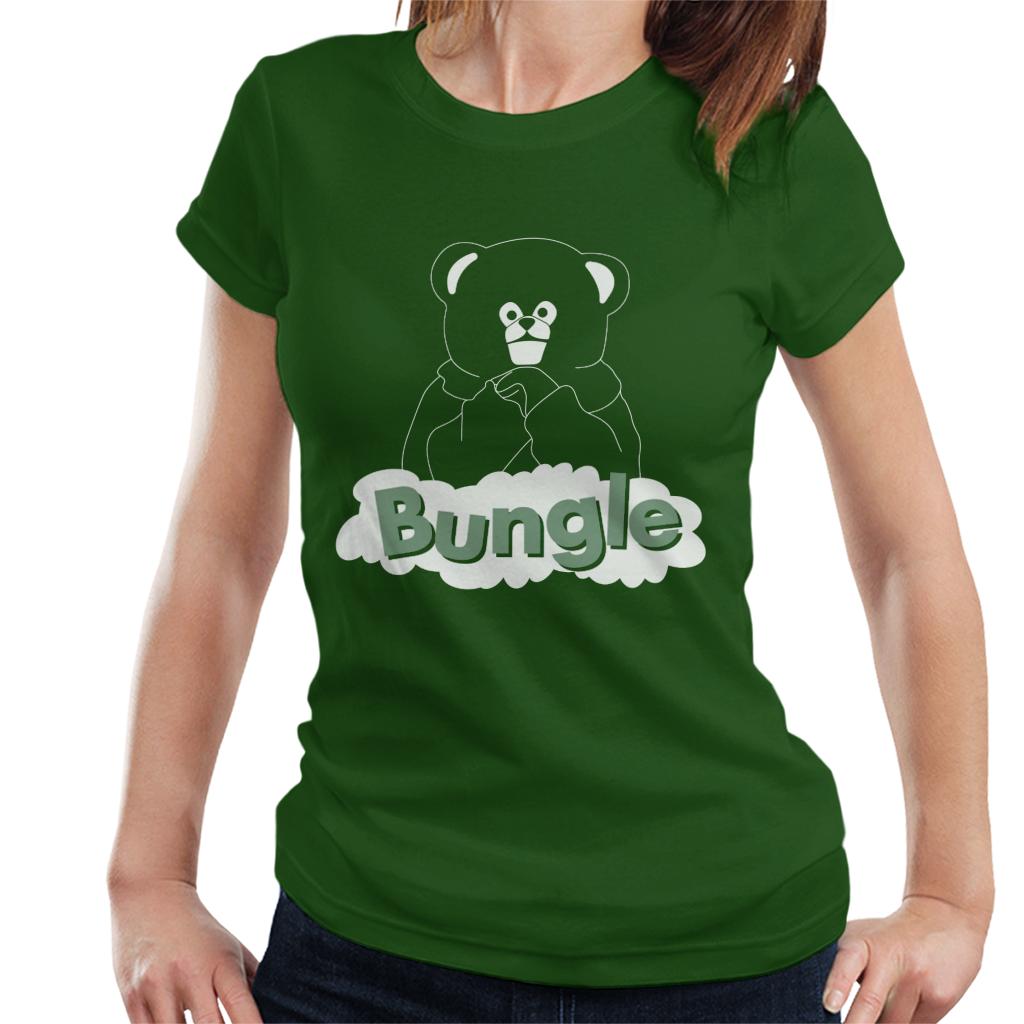 Rainbow 1972 Bungle The Bear Women's T-Shirt-ALL + EVERY