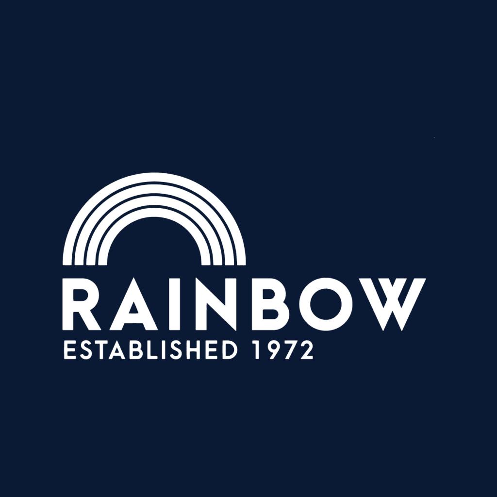 Rainbow Est 1972 Logo Women's T-Shirt-ALL + EVERY