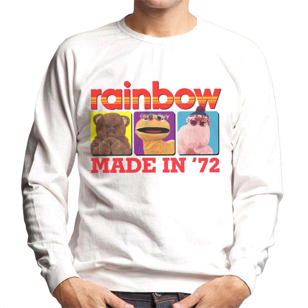 Rainbow Made In 1972 Bungle Zippy And George Men's Sweatshirt-ALL + EVERY