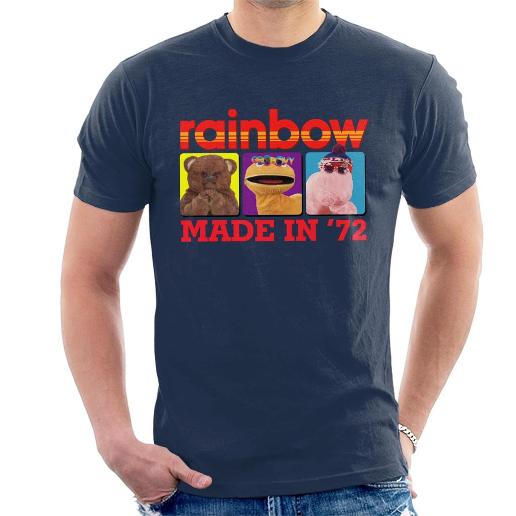 Rainbow Made In 1972 Bungle Zippy And George Men's T-Shirt-ALL + EVERY