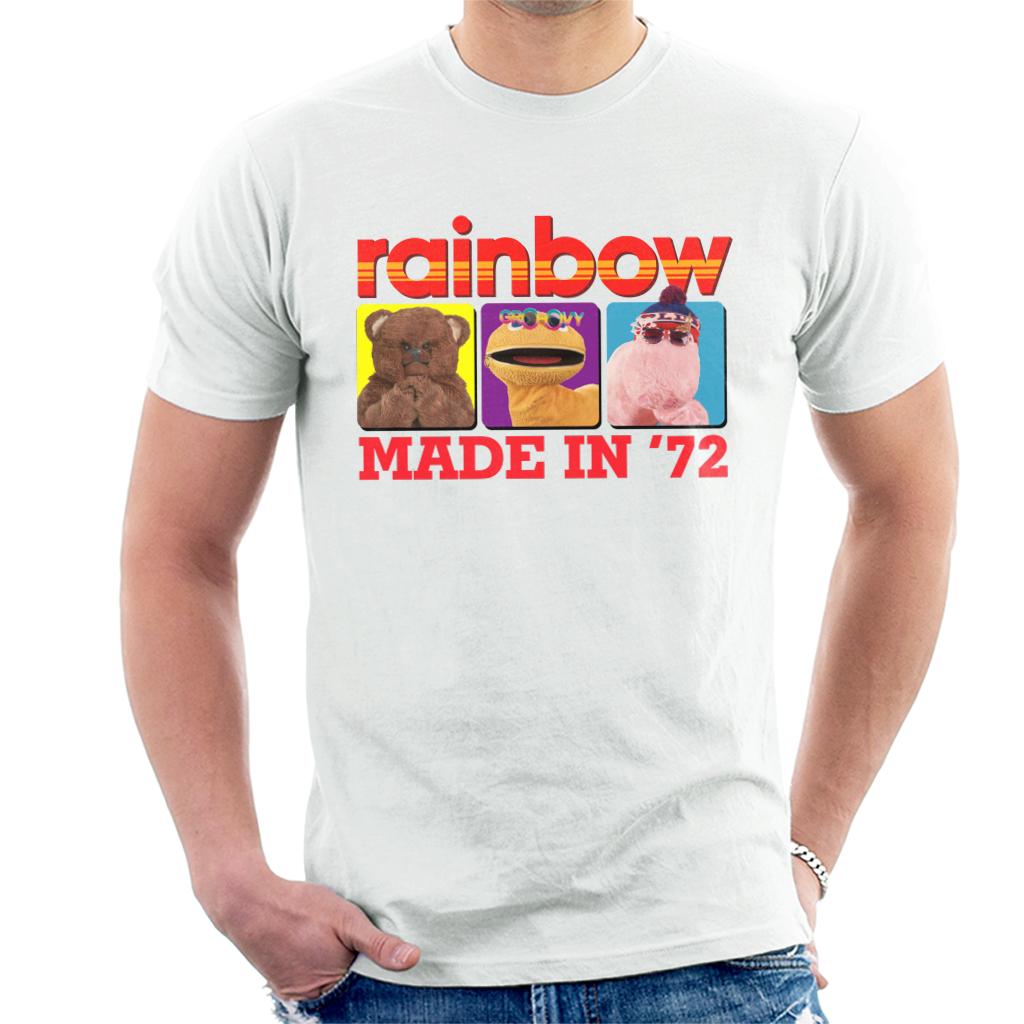 Rainbow Made In 1972 Bungle Zippy And George Men's T-Shirt-ALL + EVERY