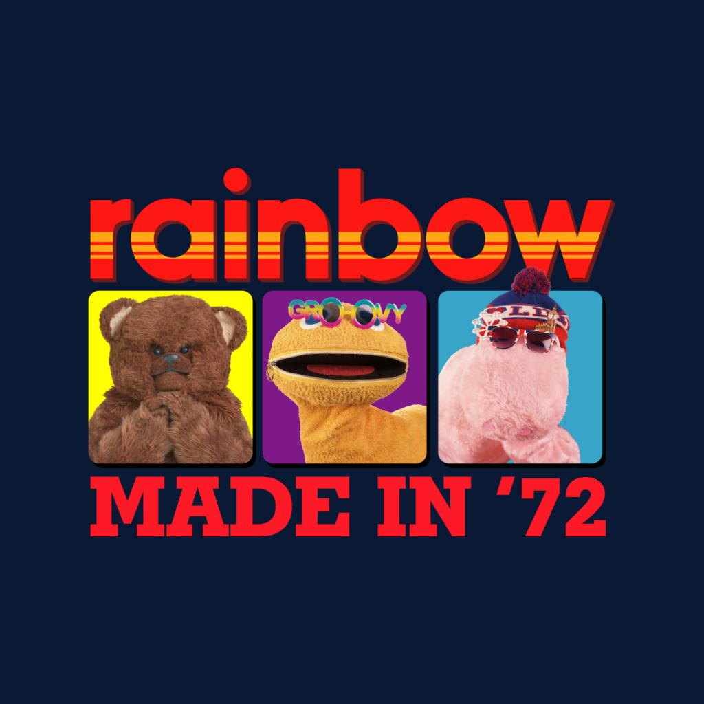 Rainbow Made In 1972 Bungle Zippy And George Men's T-Shirt-ALL + EVERY