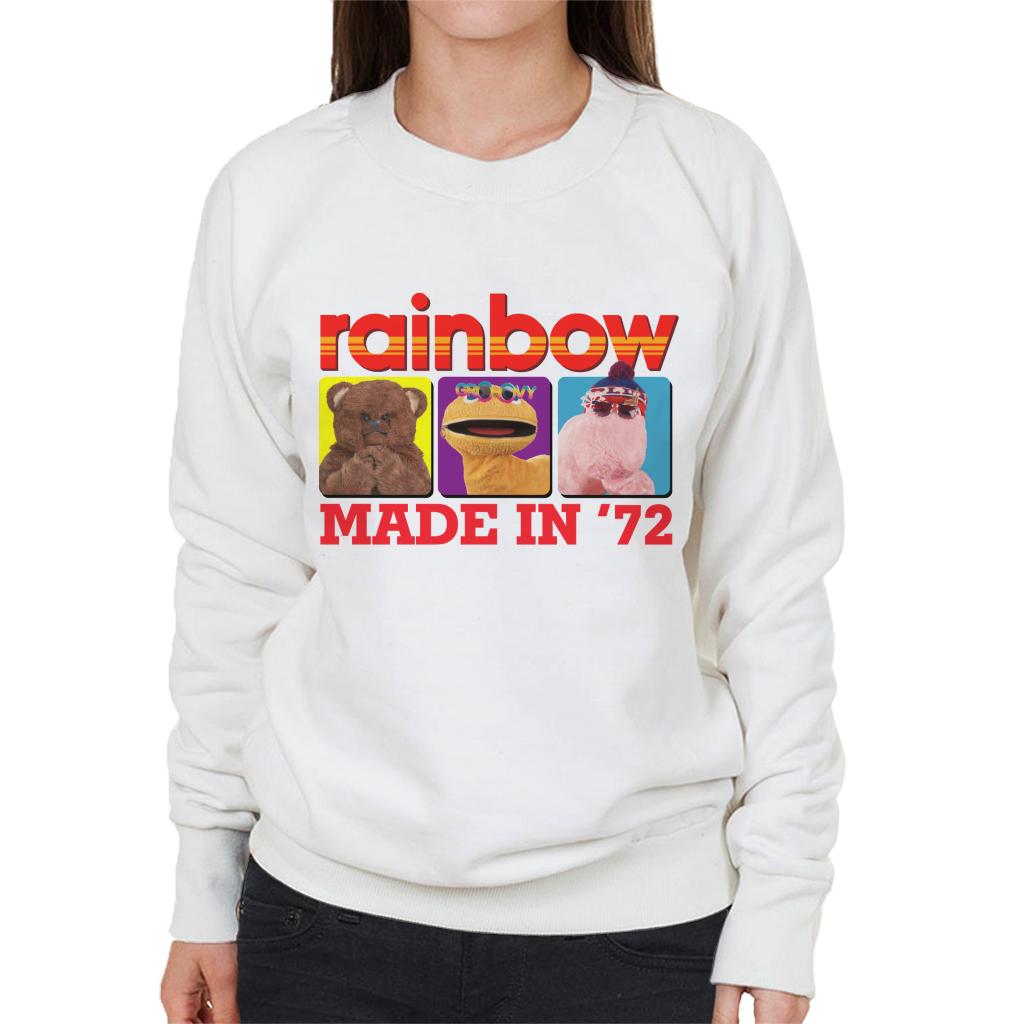 Rainbow Made In 1972 Bungle Zippy And George Women's Sweatshirt-ALL + EVERY