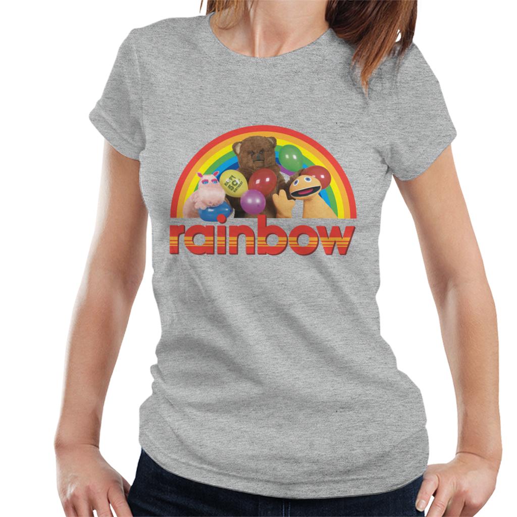 Rainbow 1972 50th Anniversary Balloons Women's T-Shirt-ALL + EVERY