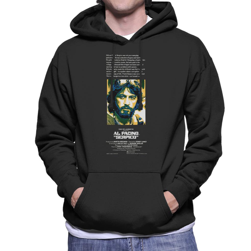 Serpico Frank An Honest Cop Men's Hooded Sweatshirt-ALL + EVERY