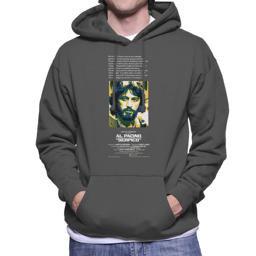 Serpico Frank An Honest Cop Men's Hooded Sweatshirt-ALL + EVERY