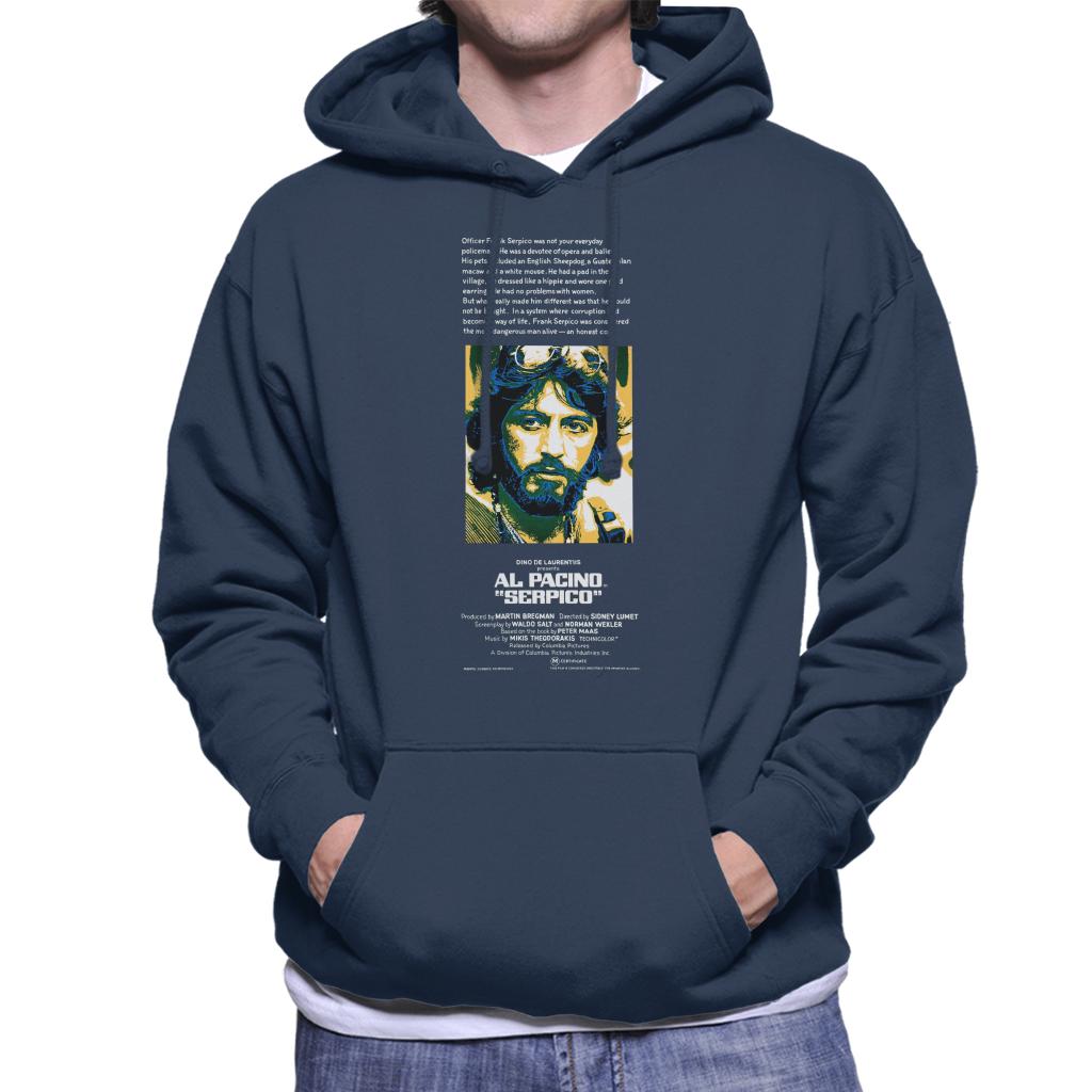 Serpico Frank An Honest Cop Men's Hooded Sweatshirt-ALL + EVERY