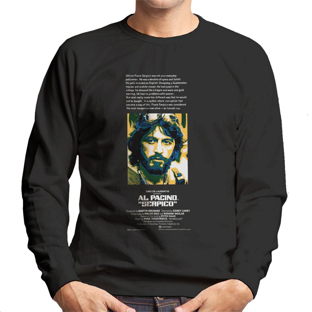 Serpico Frank An Honest Cop Men's Sweatshirt-ALL + EVERY