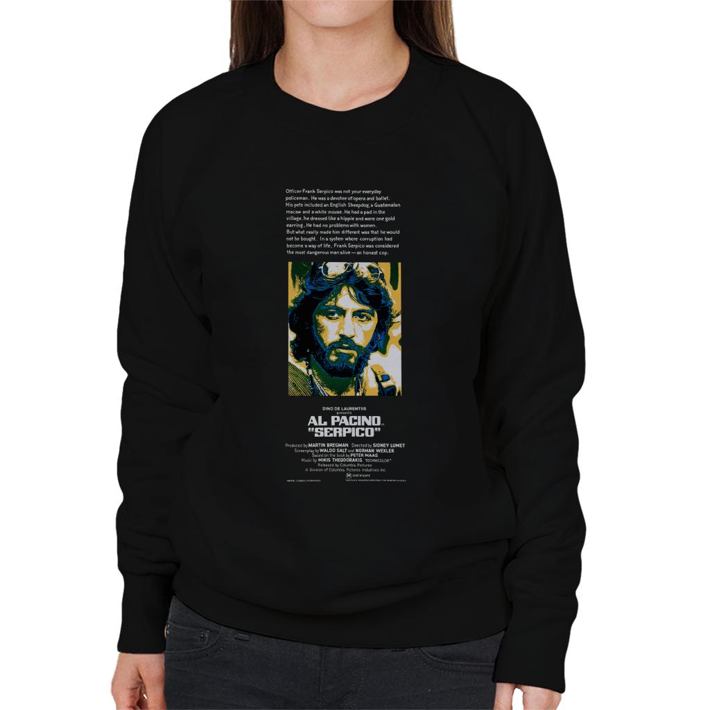 Serpico Frank An Honest Cop Women's Sweatshirt-ALL + EVERY