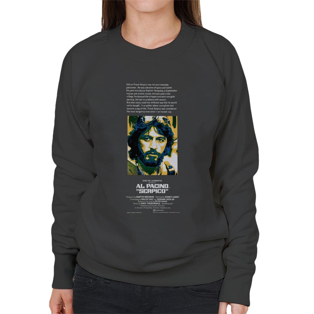 Serpico Frank An Honest Cop Women's Sweatshirt-ALL + EVERY