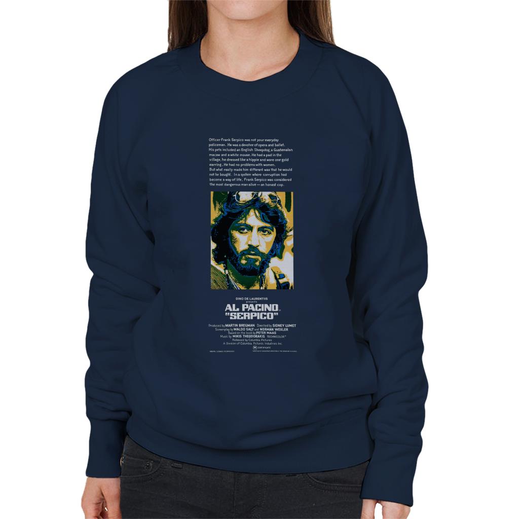 Serpico Frank An Honest Cop Women's Sweatshirt-ALL + EVERY