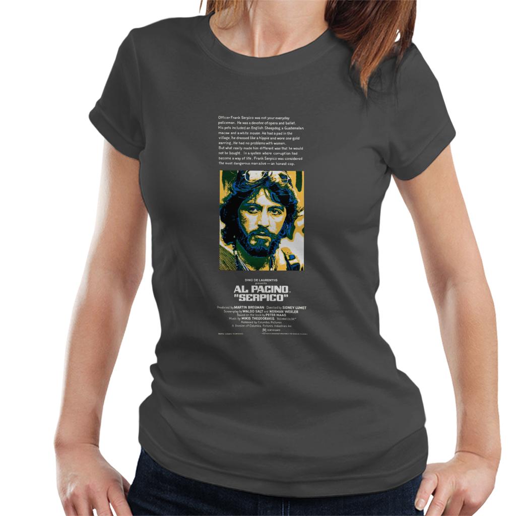 Serpico Frank An Honest Cop Women's T-Shirt-ALL + EVERY