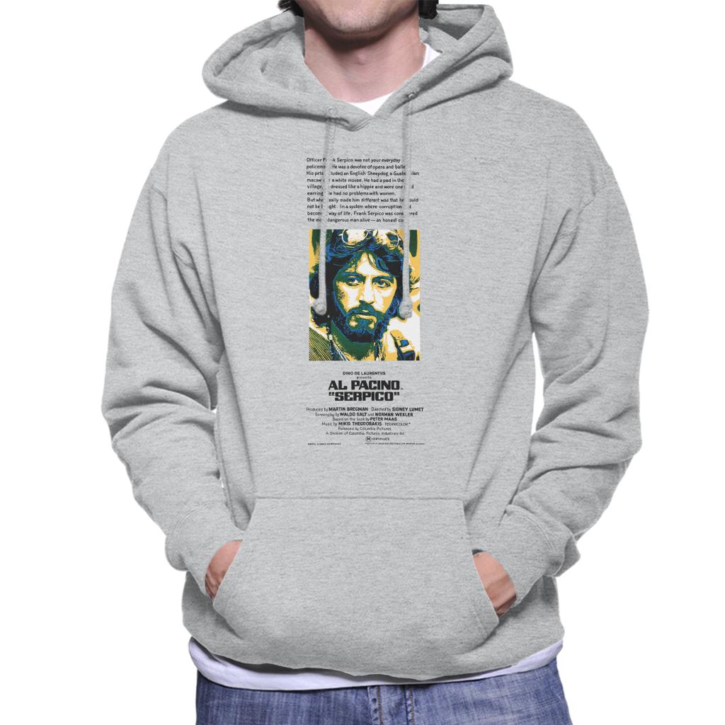 Serpico Frank Introduction Men's Hooded Sweatshirt-ALL + EVERY