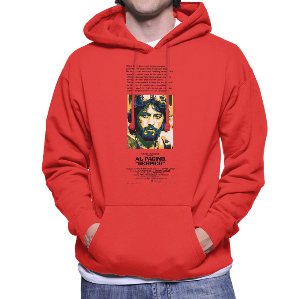 Serpico Frank Introduction Men's Hooded Sweatshirt-ALL + EVERY