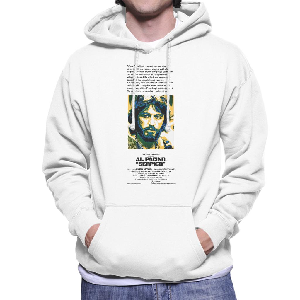 Serpico Frank Introduction Men's Hooded Sweatshirt-ALL + EVERY