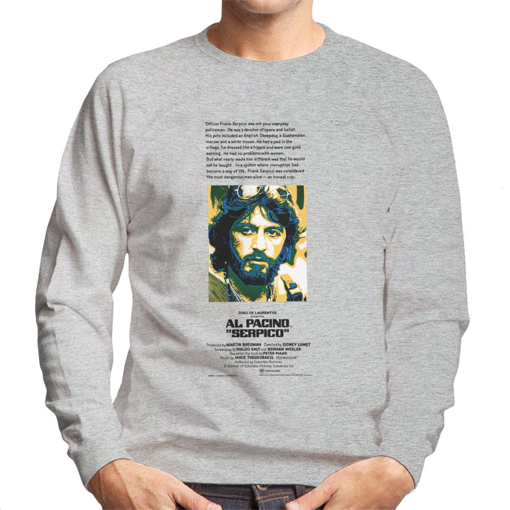 Serpico Frank Introduction Men's Sweatshirt-ALL + EVERY