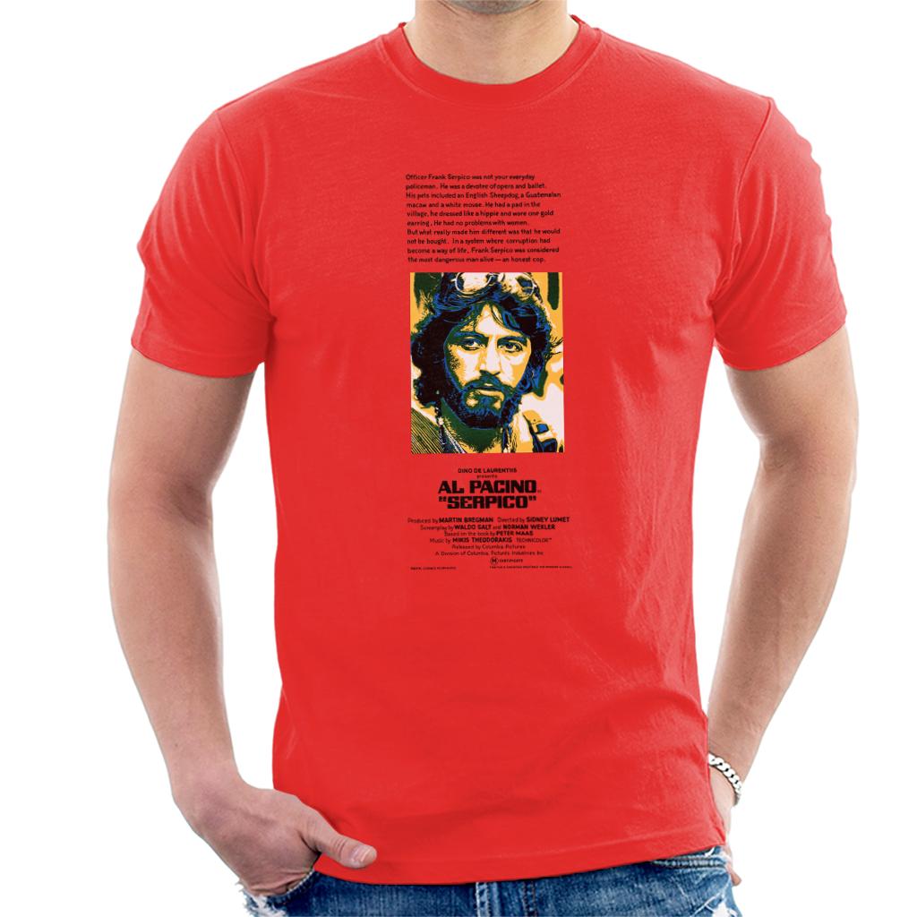 Serpico Frank Introduction Men's T-Shirt-ALL + EVERY