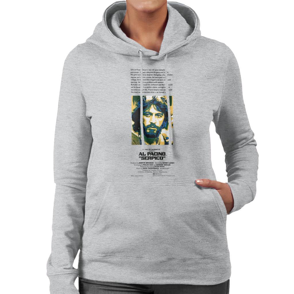 Serpico Frank Introduction Women's Hooded Sweatshirt-ALL + EVERY