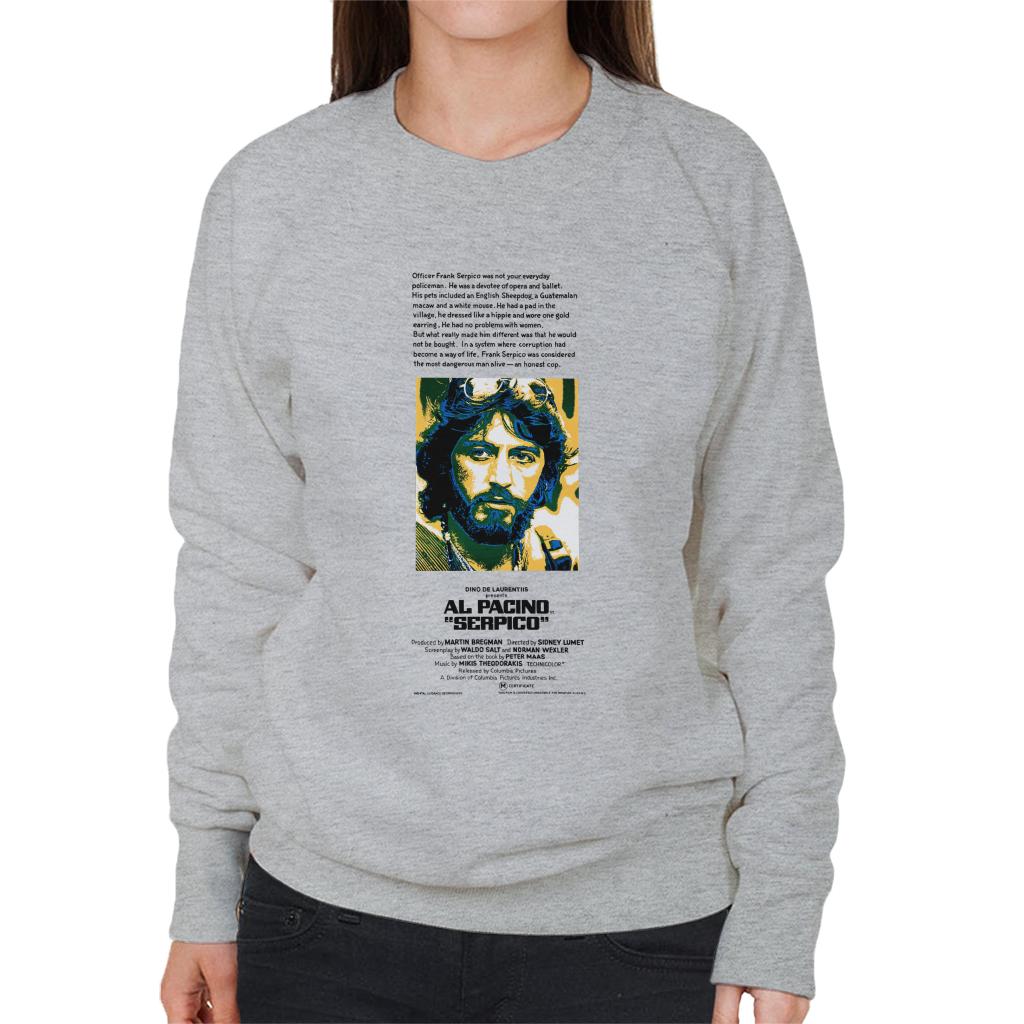 Serpico Frank Introduction Women's Sweatshirt-ALL + EVERY