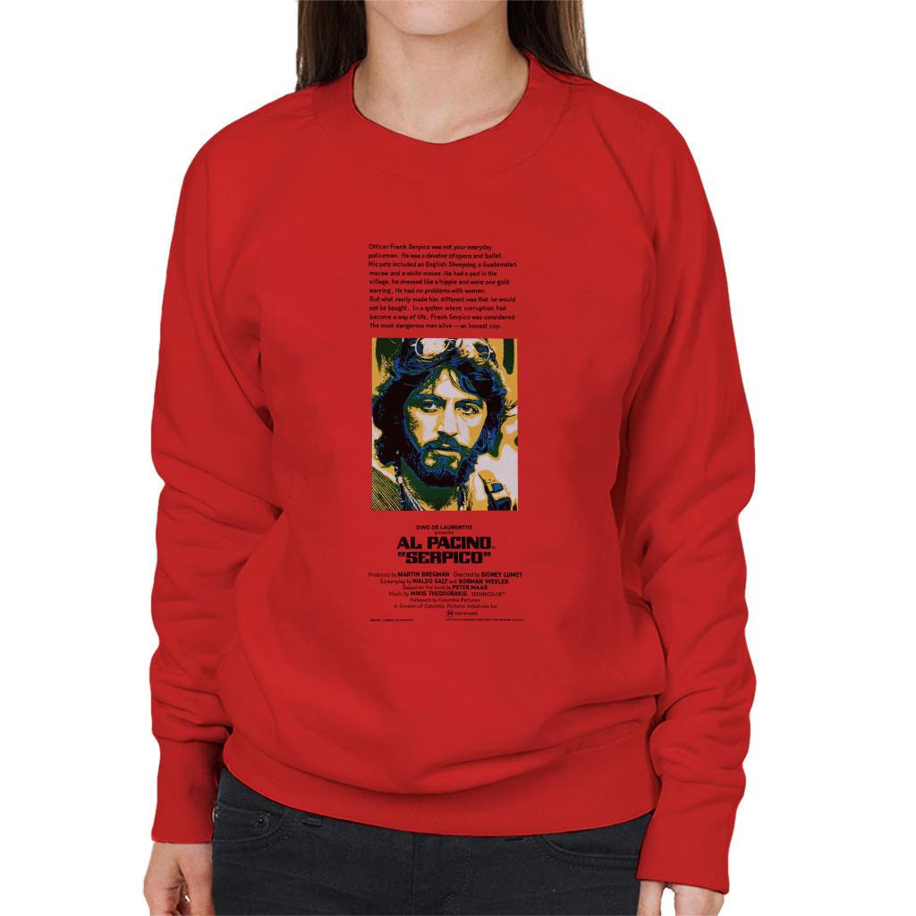 Serpico Frank Introduction Women's Sweatshirt-ALL + EVERY