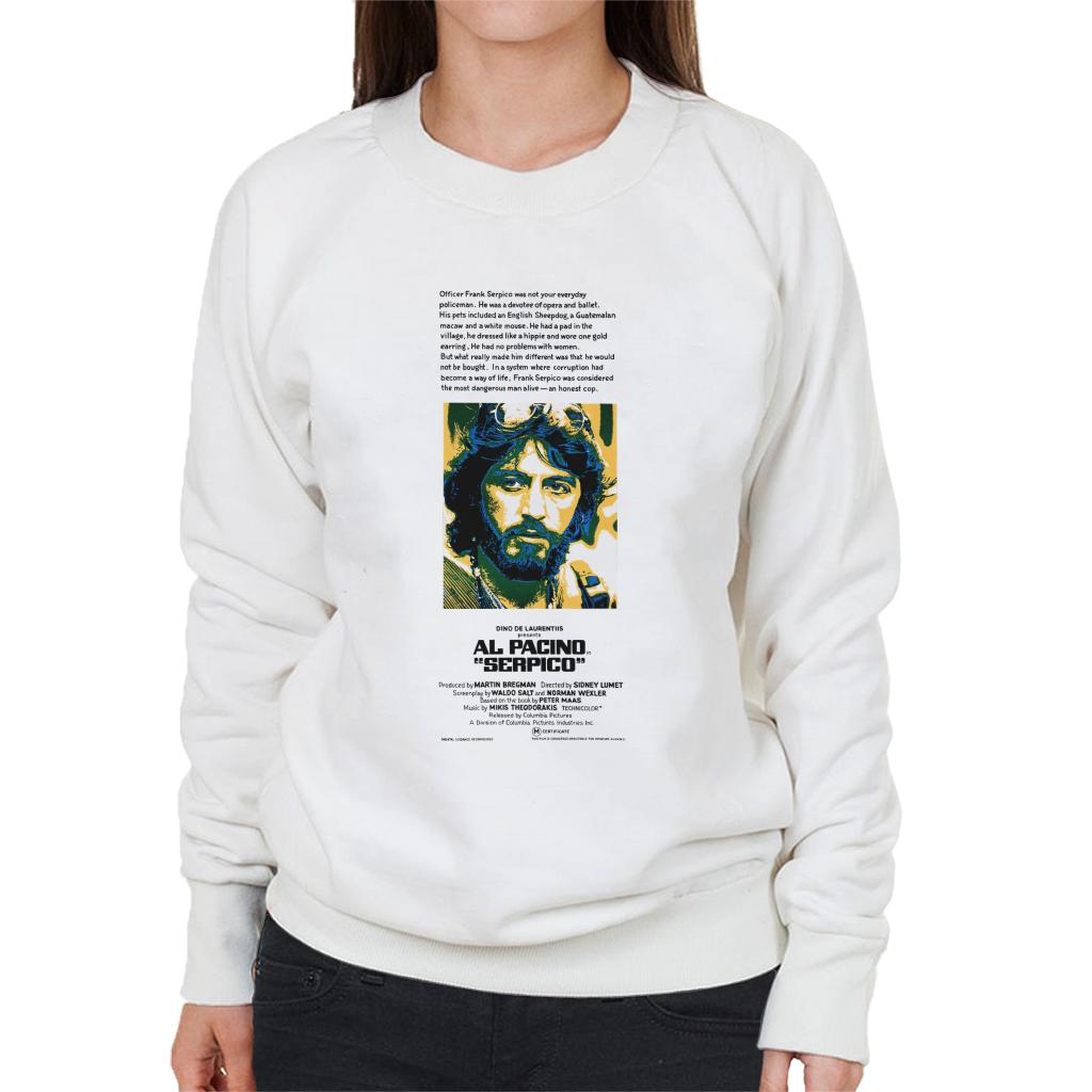 Serpico Frank Introduction Women's Sweatshirt-ALL + EVERY