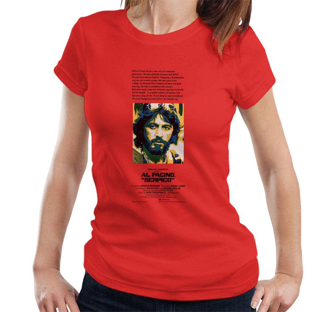 Serpico Frank Introduction Women's T-Shirt-ALL + EVERY