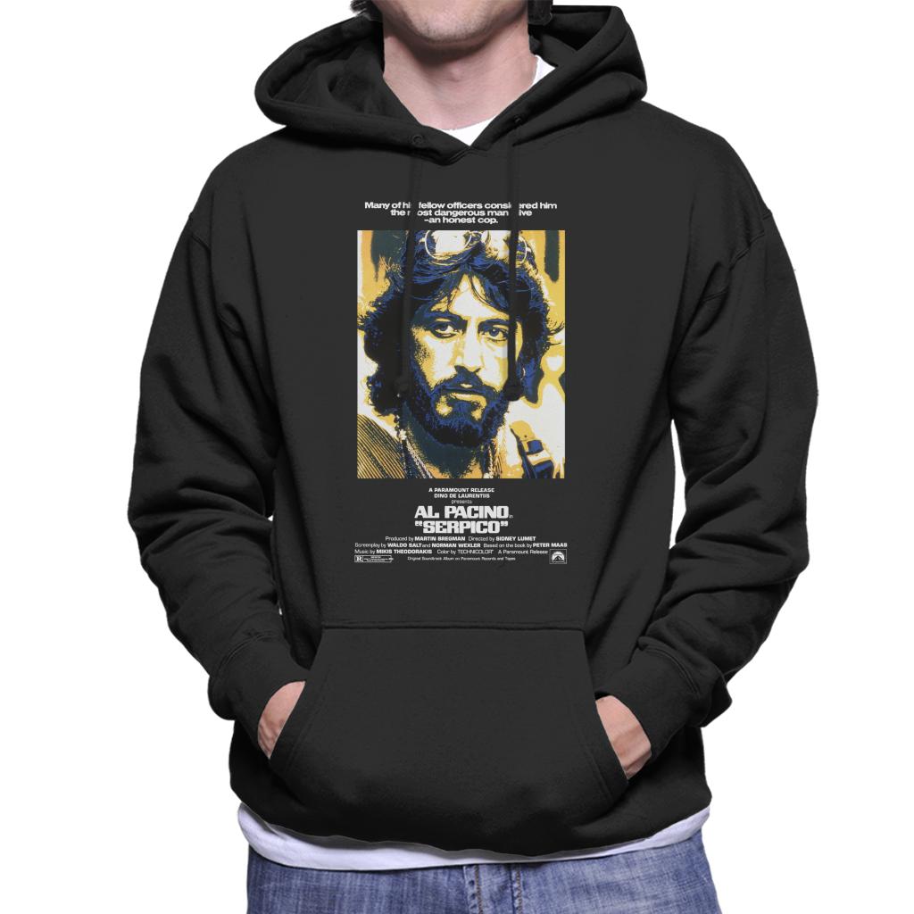 Serpico The Most Dangerous Man Alive Men's Hooded Sweatshirt-ALL + EVERY