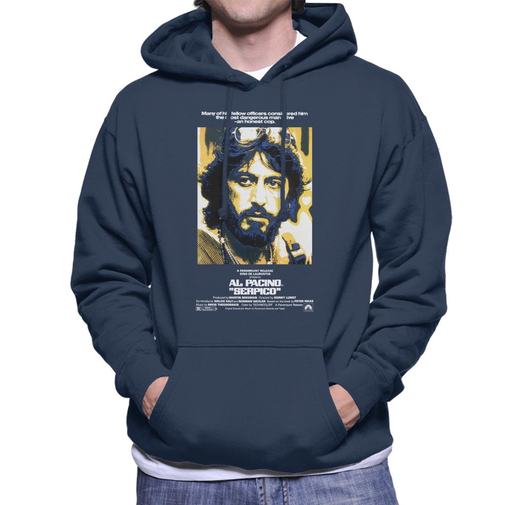 Serpico The Most Dangerous Man Alive Men's Hooded Sweatshirt-ALL + EVERY