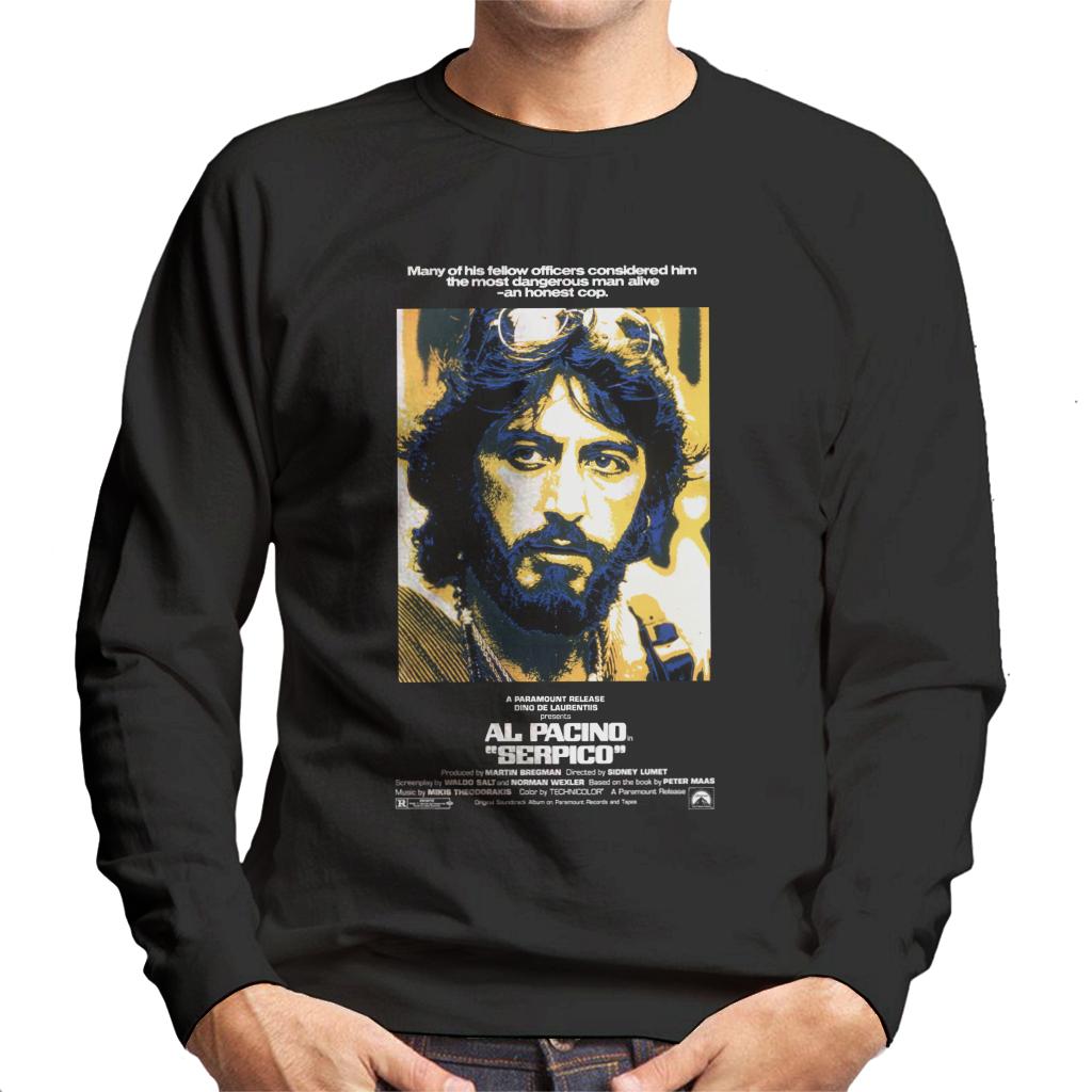 Serpico The Most Dangerous Man Alive Men's Sweatshirt-ALL + EVERY