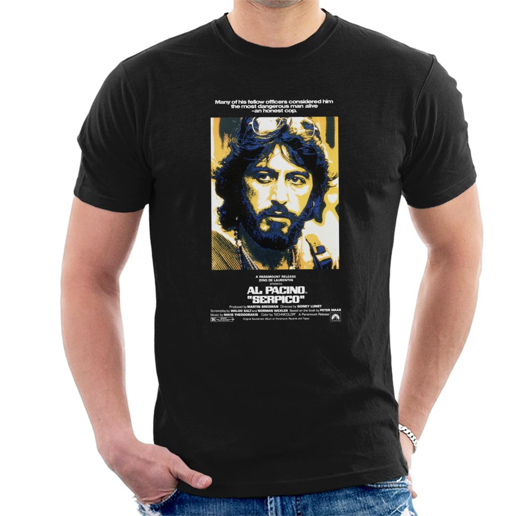 Serpico The Most Dangerous Man Alive Men's T-Shirt-ALL + EVERY