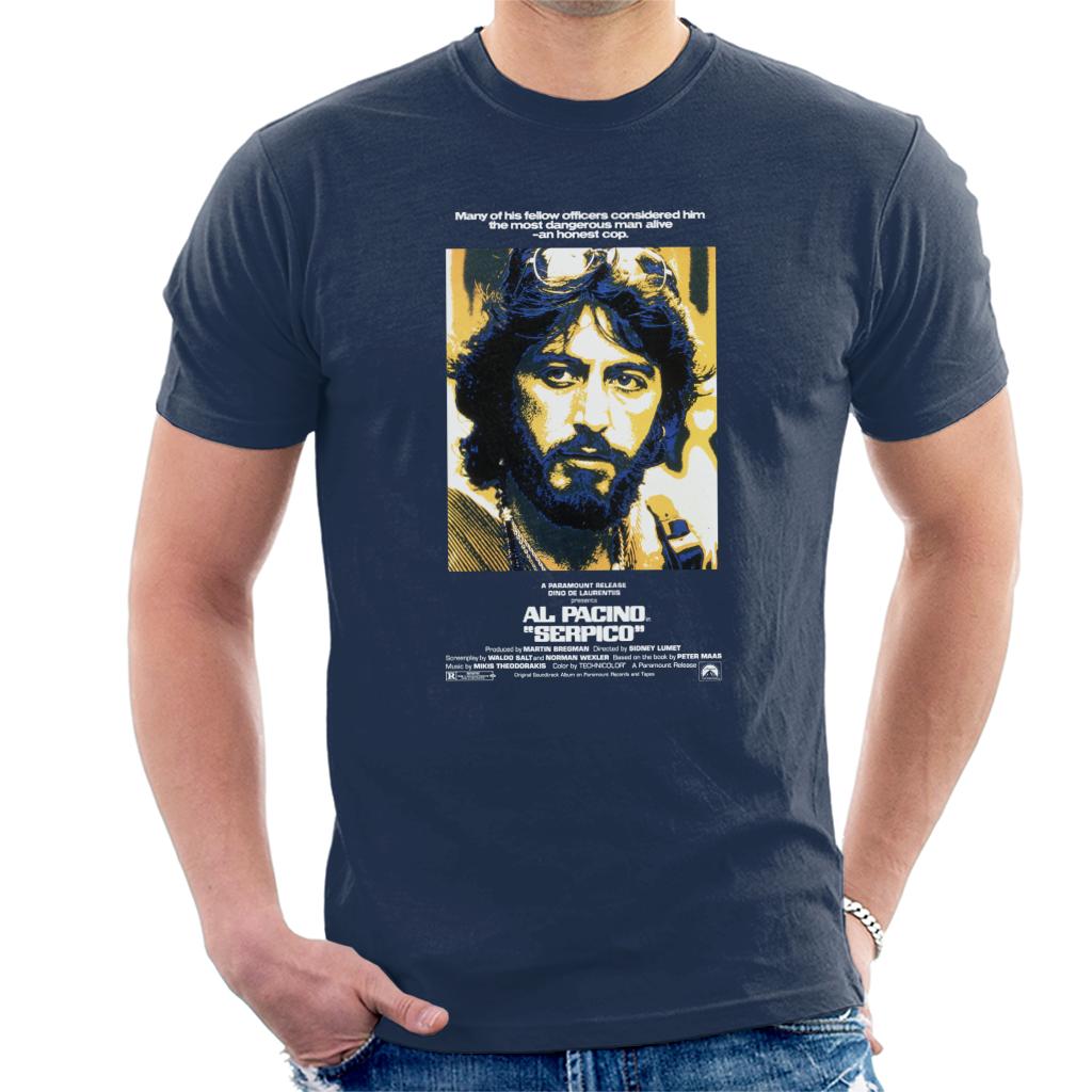 Serpico The Most Dangerous Man Alive Men's T-Shirt-ALL + EVERY