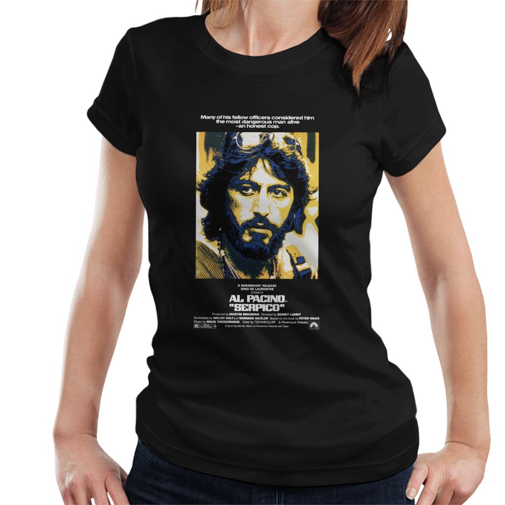 Serpico The Most Dangerous Man Alive Women's T-Shirt-ALL + EVERY