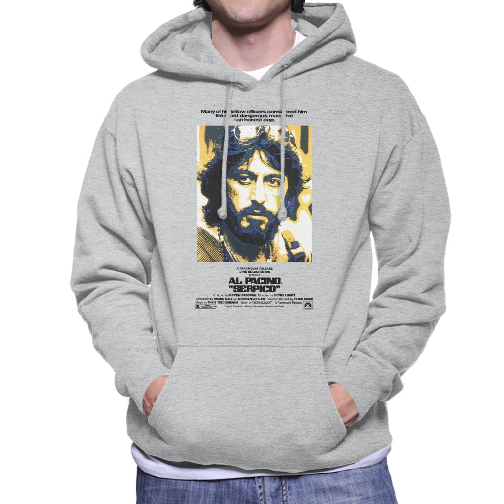 Serpico The Most Dangerous Man Alive An Honest Cop Men's Hooded Sweatshirt-ALL + EVERY