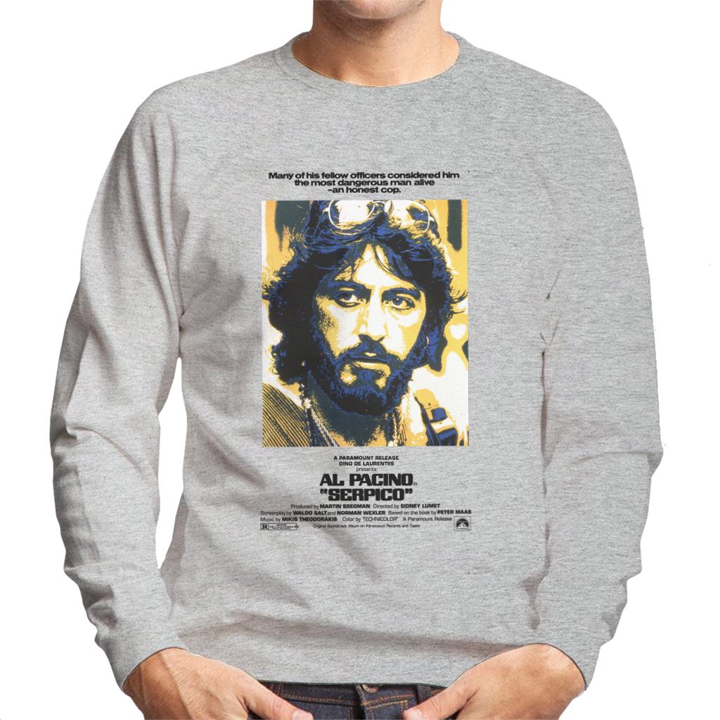 Serpico The Most Dangerous Man Alive An Honest Cop Men's Sweatshirt-ALL + EVERY