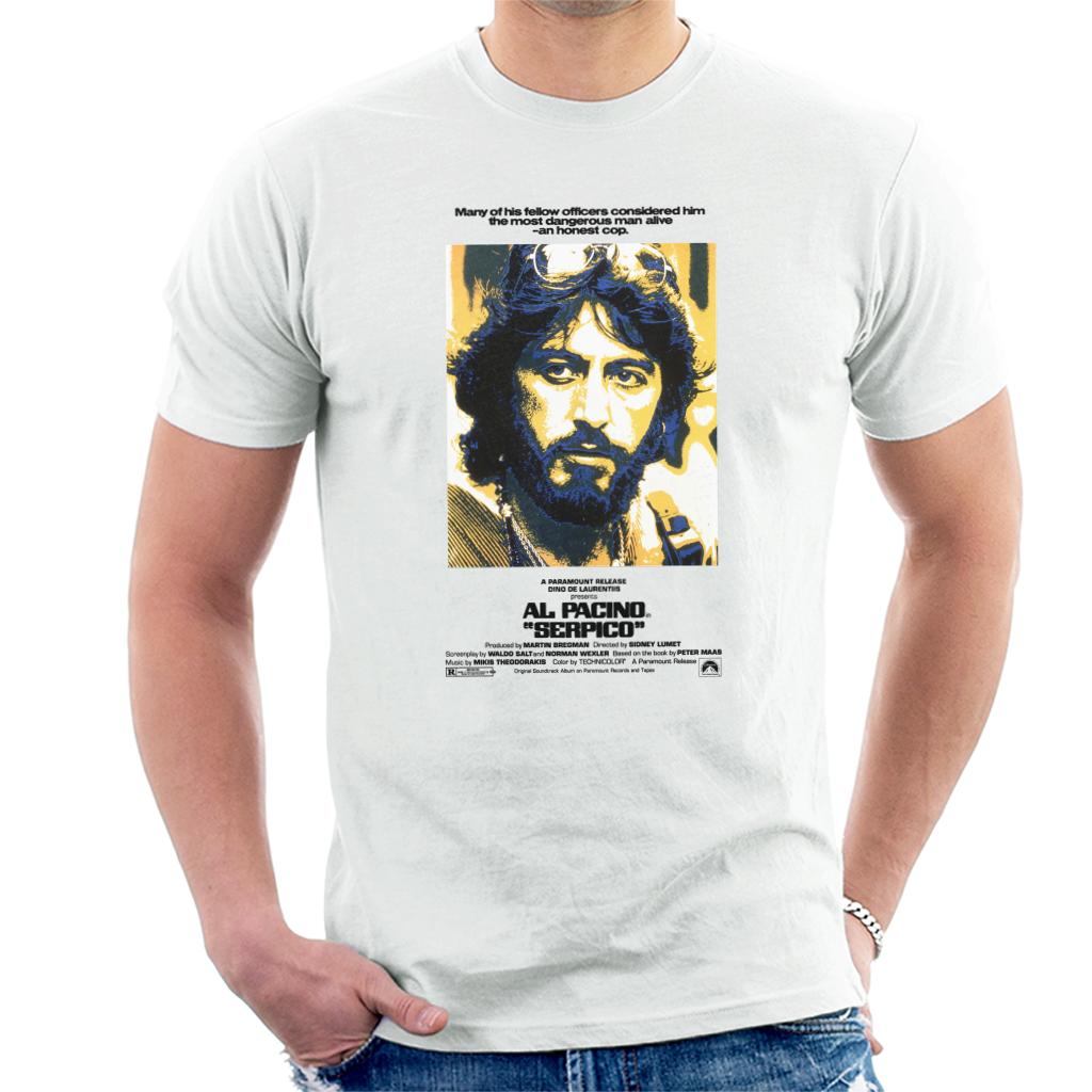 Serpico The Most Dangerous Man Alive An Honest Cop Men's T-Shirt-ALL + EVERY