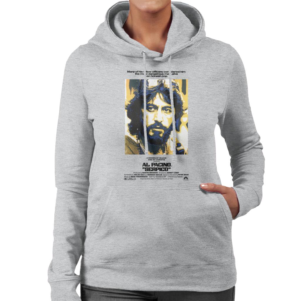 Serpico The Most Dangerous Man Alive An Honest Cop Women's Hooded Sweatshirt-ALL + EVERY