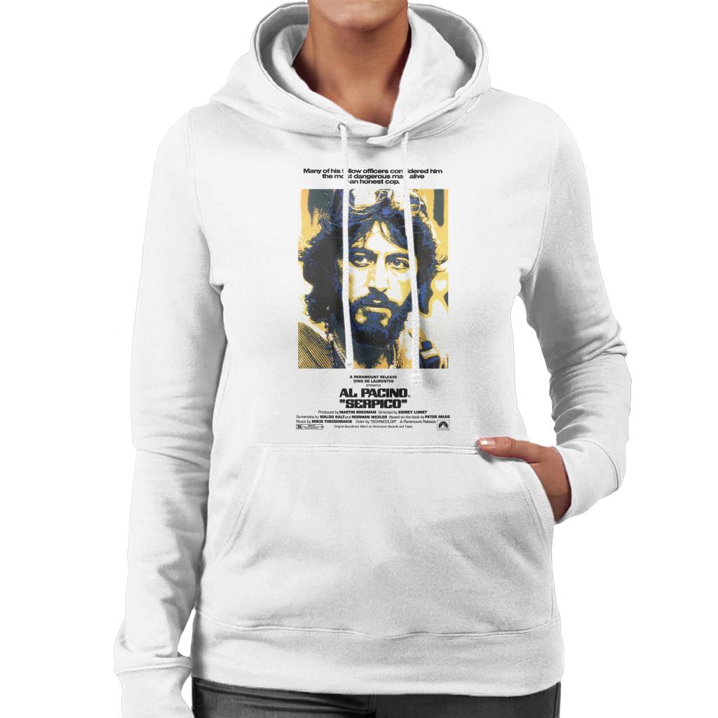 Serpico The Most Dangerous Man Alive An Honest Cop Women's Hooded Sweatshirt-ALL + EVERY