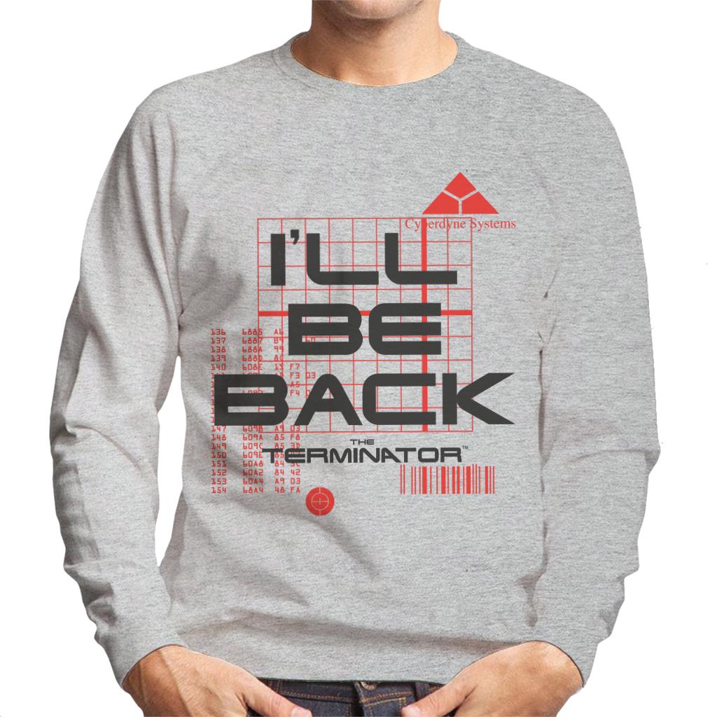 Terminator I'll Be Back Men's Sweatshirt-ALL + EVERY