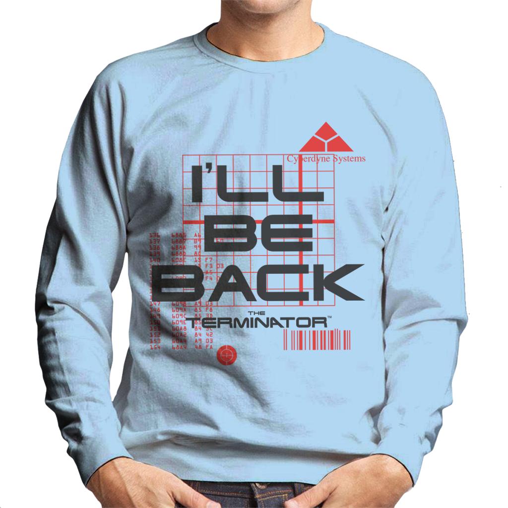 Terminator I'll Be Back Men's Sweatshirt-ALL + EVERY