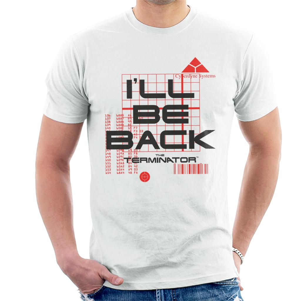 Terminator I'll Be Back Men's T-Shirt-ALL + EVERY