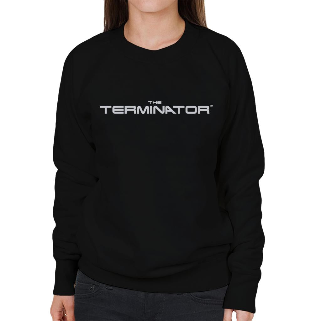 Terminator Cinematic Logo Women's Sweatshirt-ALL + EVERY