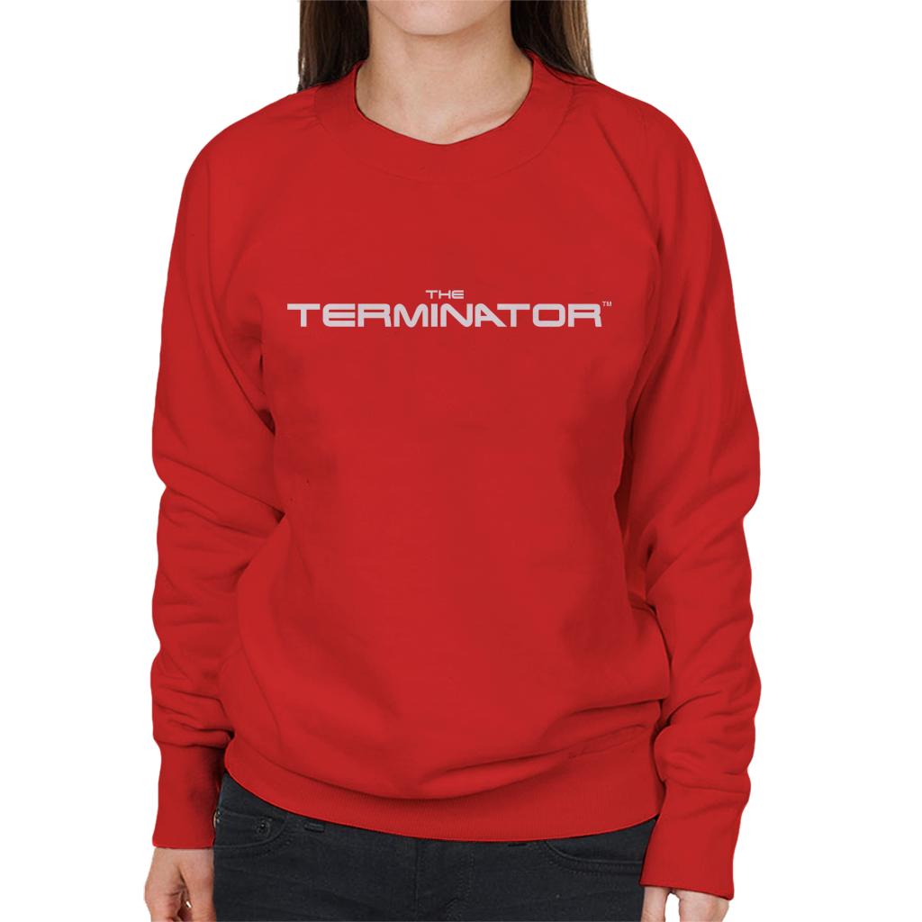 Terminator Cinematic Logo Women's Sweatshirt-ALL + EVERY